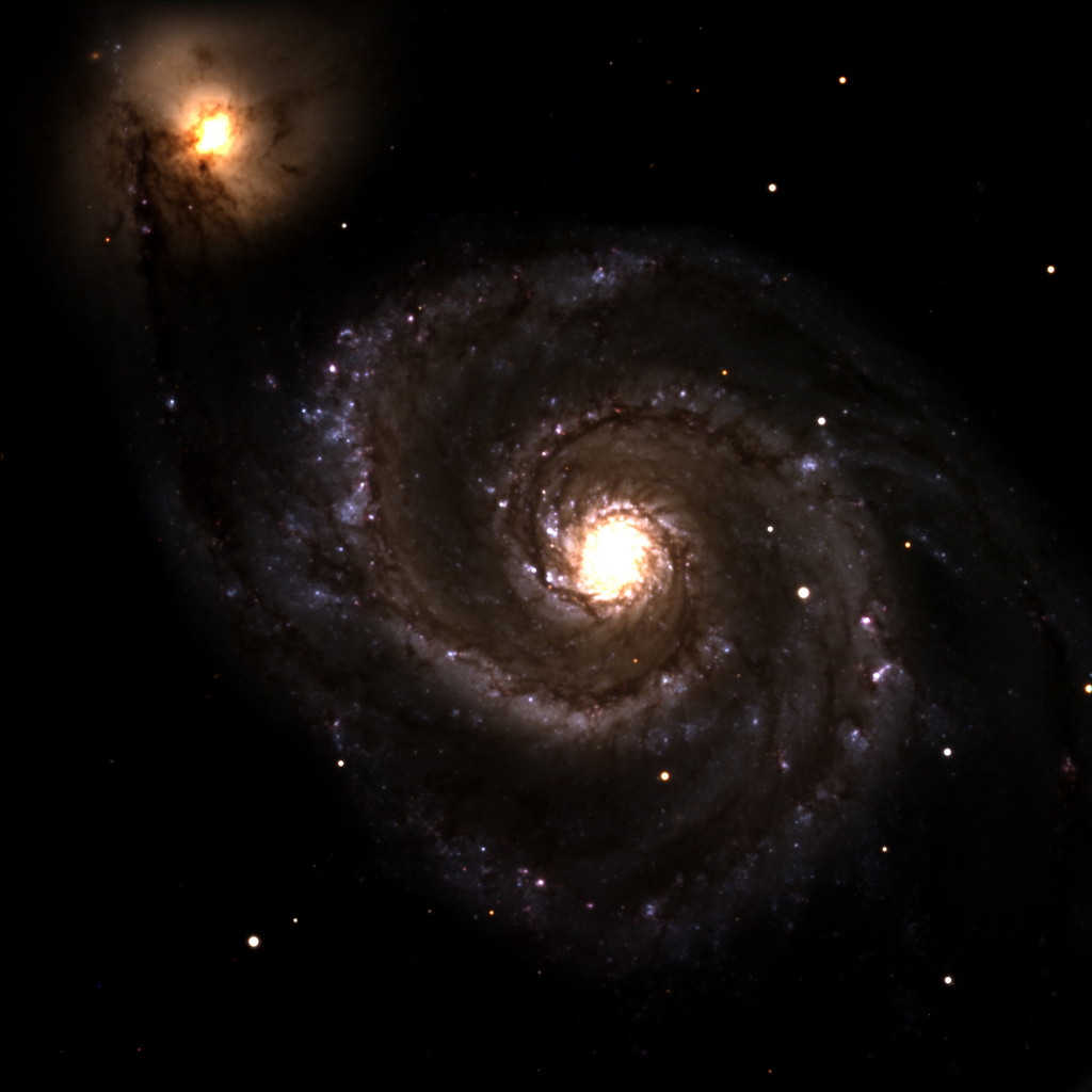 Whirlpool Galaxy: Exploding With Supernovas